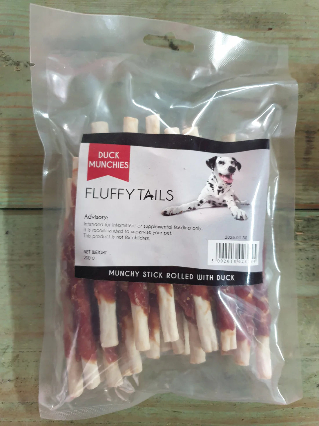 Fluffy Tails Duck Sticks 200g – Nutritious, Chewy & Full of Flavor