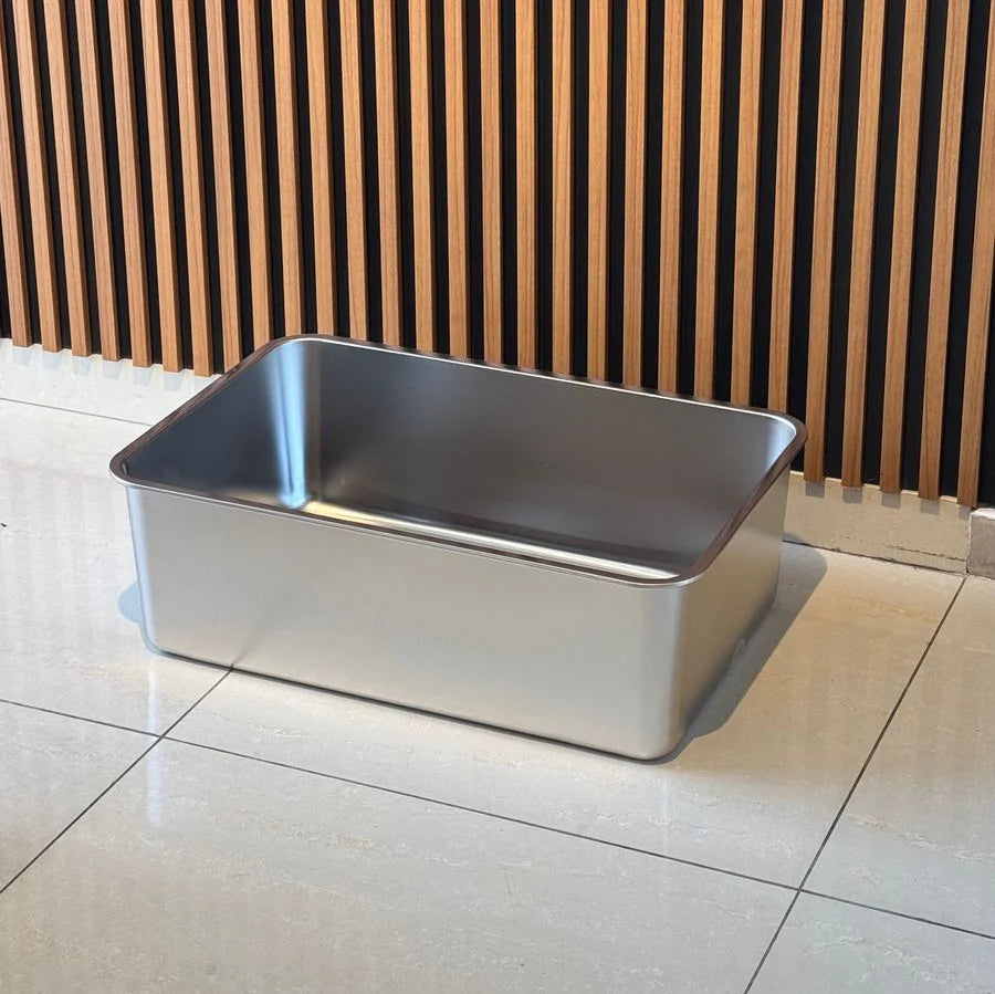 stainless steel cat litter box odor resistant
